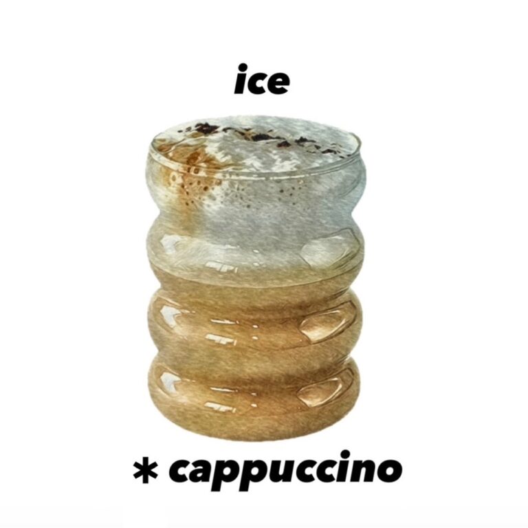 Ice cappuccino